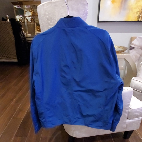 COLE HAAN WINDBREAKER ROYAL BLUE JACKET - Picture 6 of 11